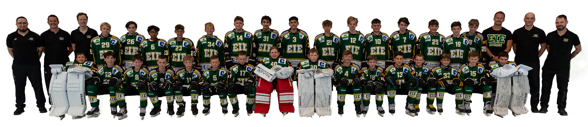 Team U14 des EHC Illnau-Effretikon